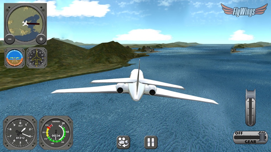 Flight Simulator FlyWings 2013 - 3.2.2 - (iOS)