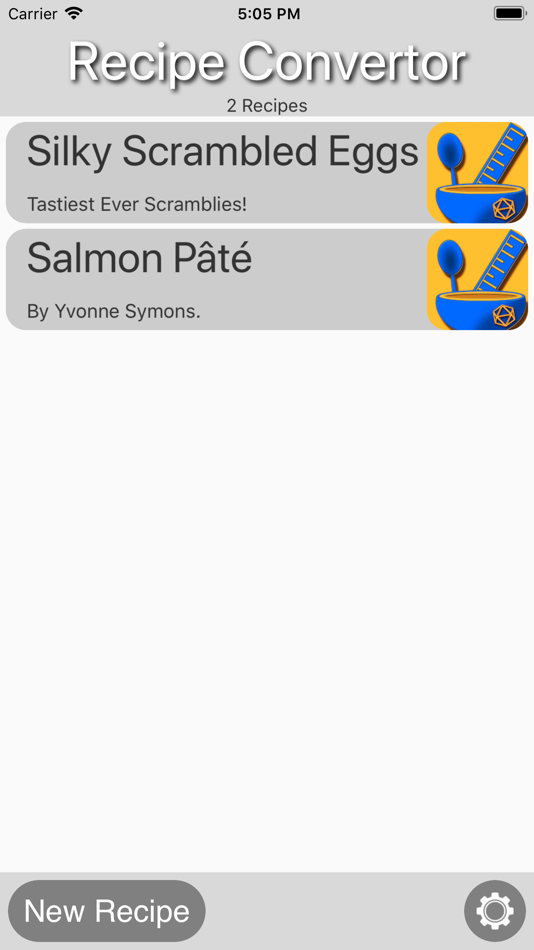 #1. Recipe Convertor (iOS) 由: Philip Symons