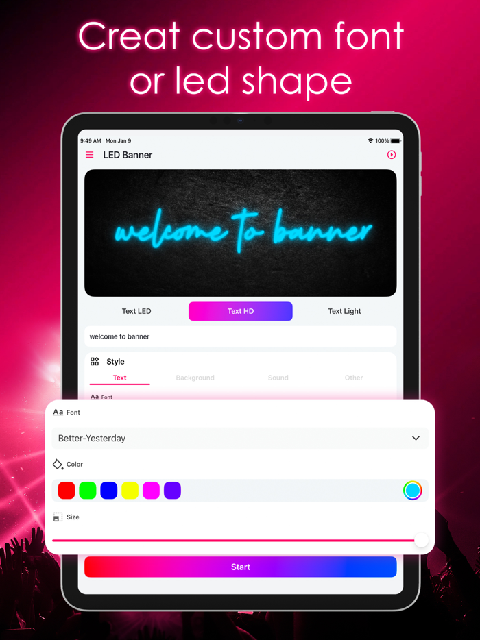 LED Banner - Led Board