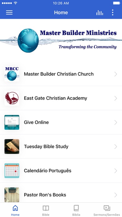 Master Builder Ministries Screenshot