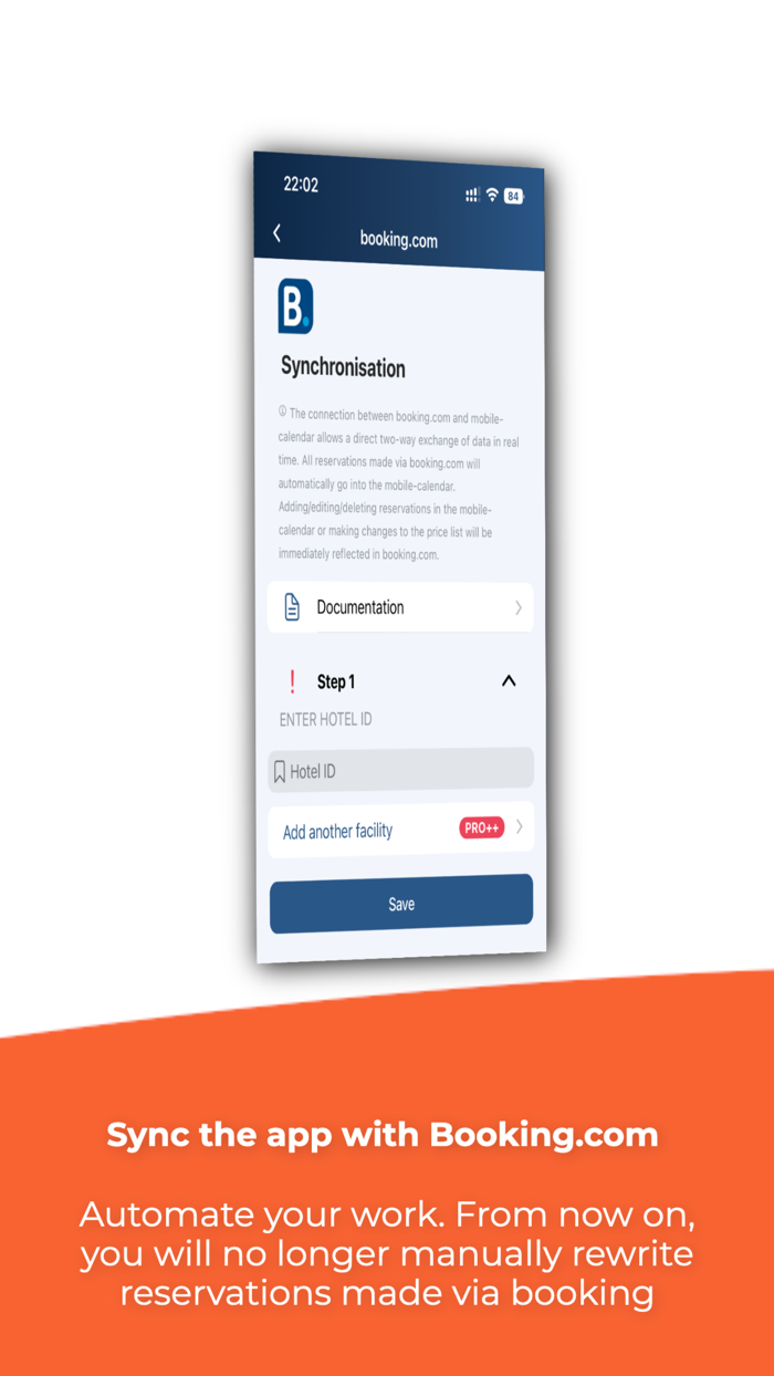 mobile-calendar booking system
