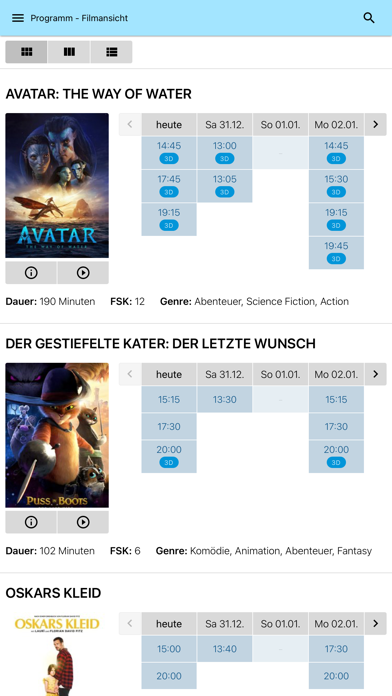 Gloria Kino Center Geislingen Screenshot