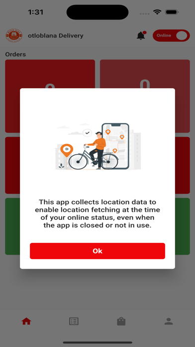Otloblana Delivery Screenshot