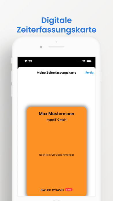 hypeGuard Mitarbeiter App Screenshot