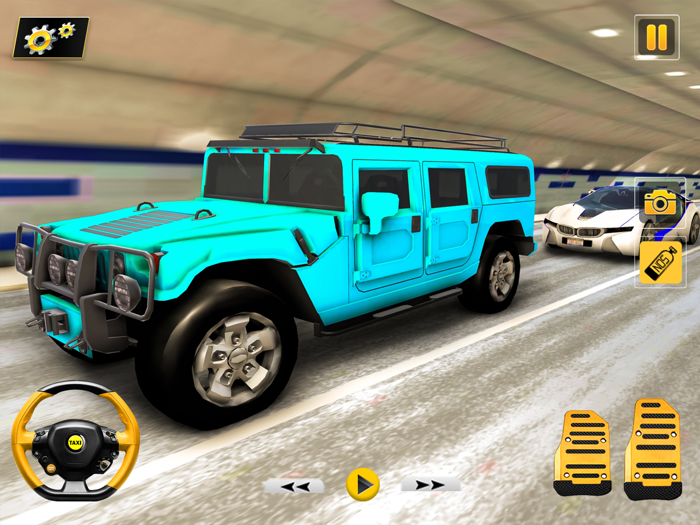Grand City Taxi Driving Games