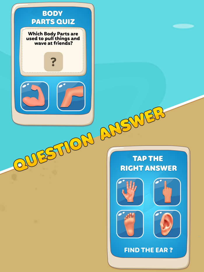 Body Parts Game Fun Learning