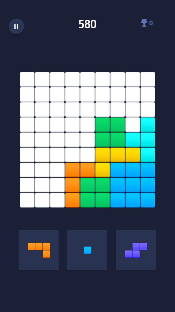 俄罗斯方块 放置