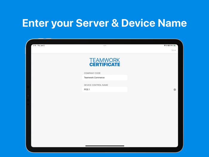 Teamwork Certificate