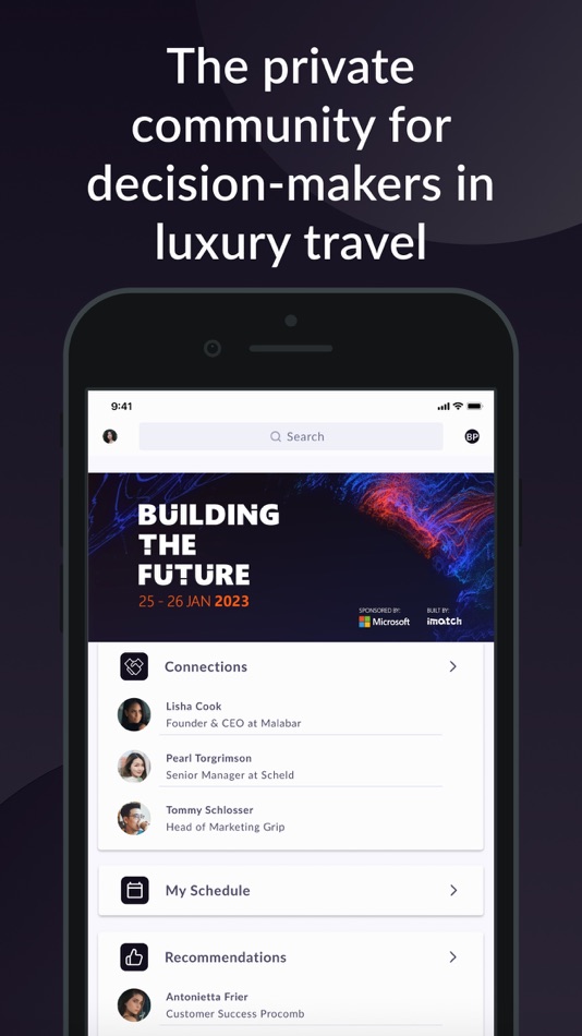 #2. Building The Future (iOS) 由: imatch - innovation ignition Lda.