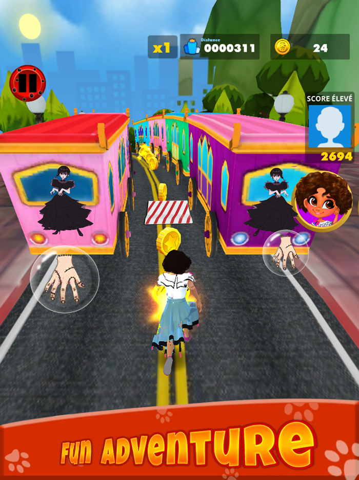 Ninja Encantos Adventure Game