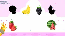 match fruits shapes for kids iphone screenshot 3