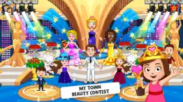 my town : beauty contest party iphone screenshot 2