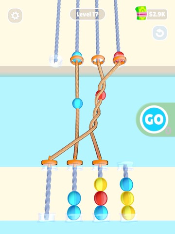 Balls and Ropes Sorting Puzzleのおすすめ画像3