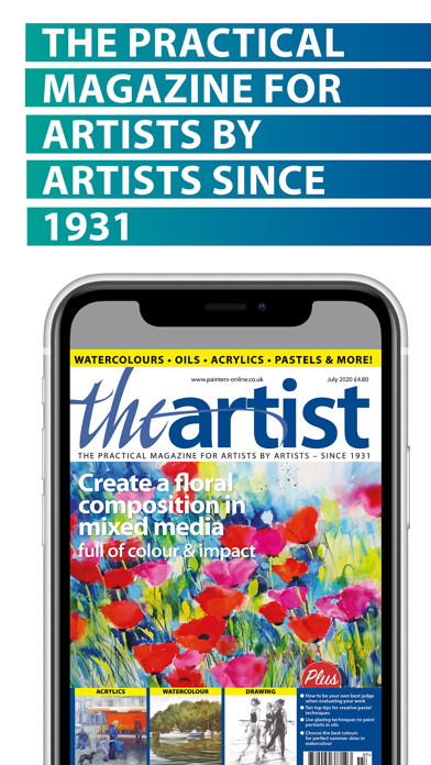 The Artist Magazine Screenshot