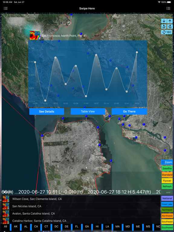 Screenshot #4 pour Instant NOAA Tide Lite