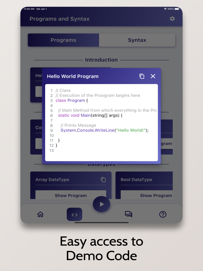 C Tutorial - Simplified