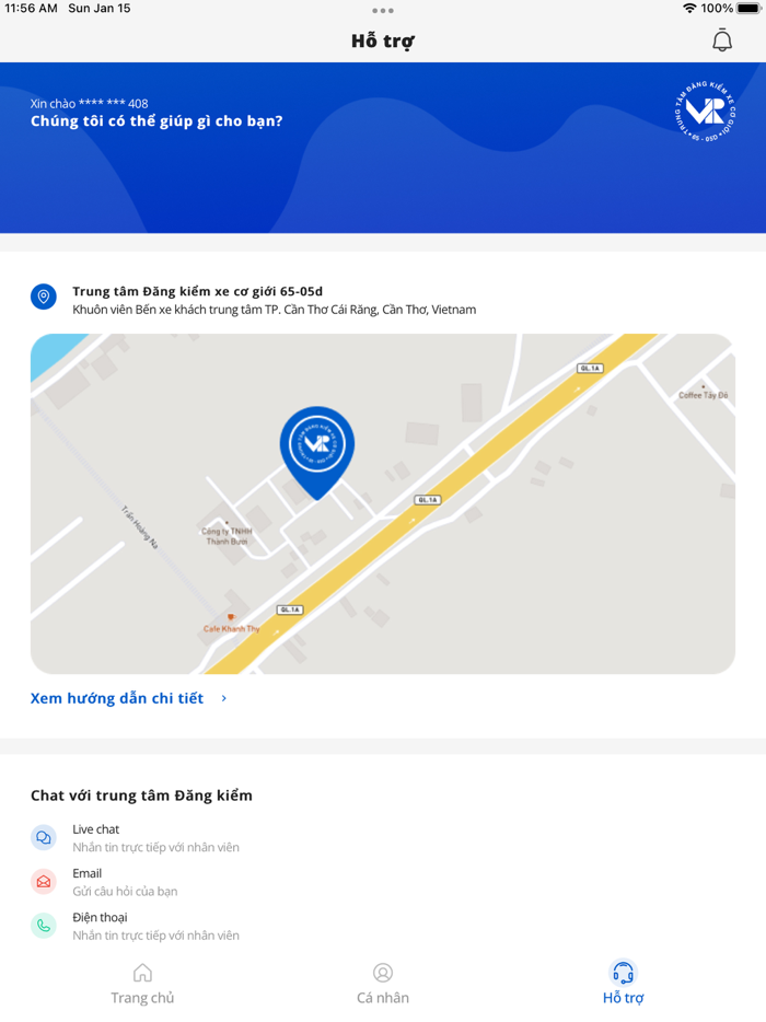 Hệ thống đăng kiểm 65-05D