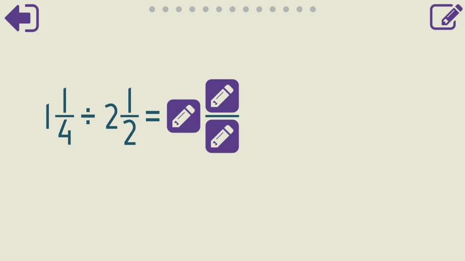 #9. Dividing Fractions Trainer (iOS) 由: Sergey Malugin