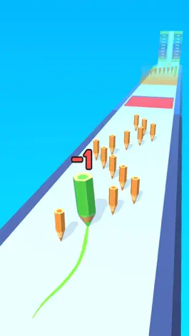 Game screenshot Color Pencil Run: Drawing Game apk