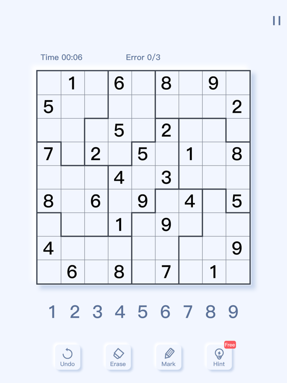 Fun Sudoku - Brain Gameのおすすめ画像5