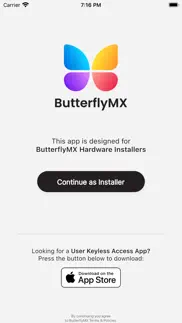 installer by butterflymx iphone screenshot 2