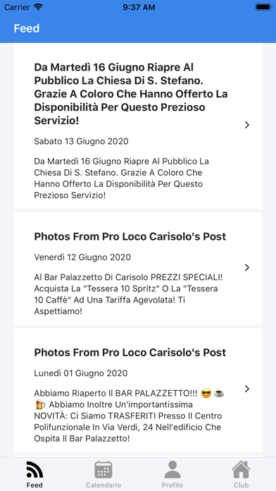 Palasport Pro Loco Carisolo Screenshot