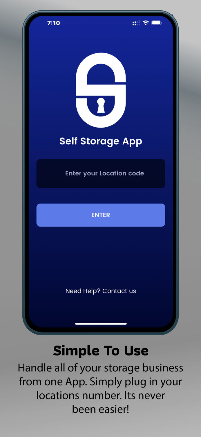 Self Storage App