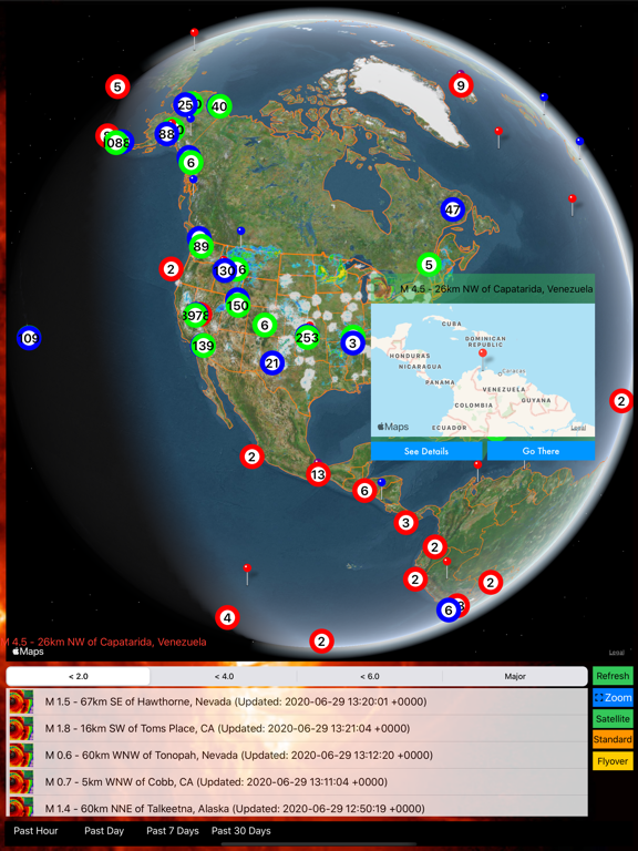 Screenshot #4 pour Instant USGS Earthquake Pro