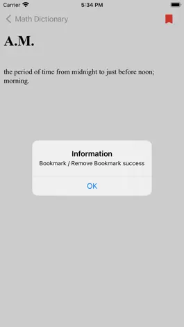 Game screenshot Math Dictionary Offline hack