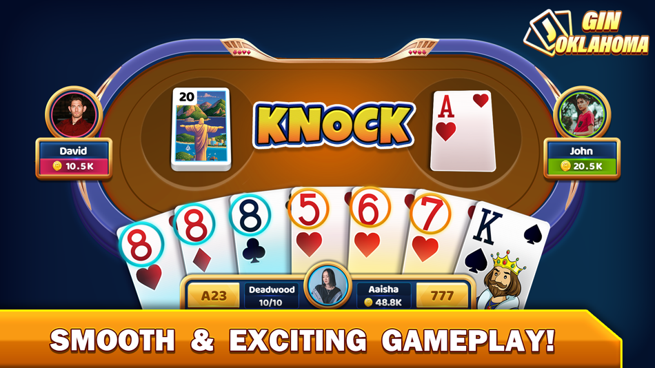 #2. Gin Rummy - Offline Card Game (iOS) 由: MOBILIX SOLUTIONS PRIVATE LIMITED