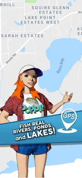 Game screenshot Poppin Bass Fishing Game apk