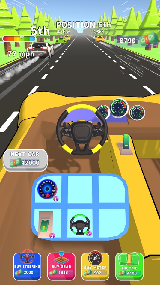 #3. Merge & Race (iOS) 由: M8 Games