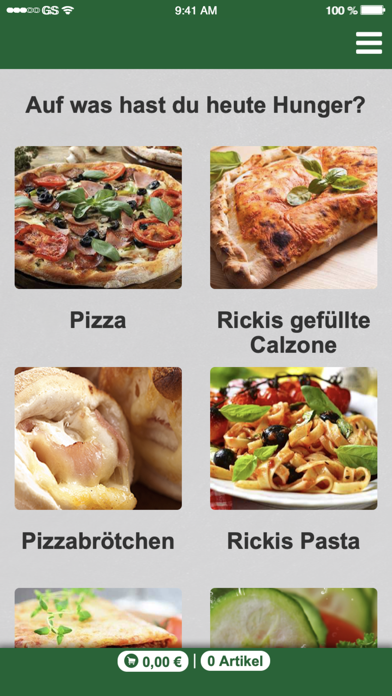 Rickis Pizzeria Hamm Screenshot