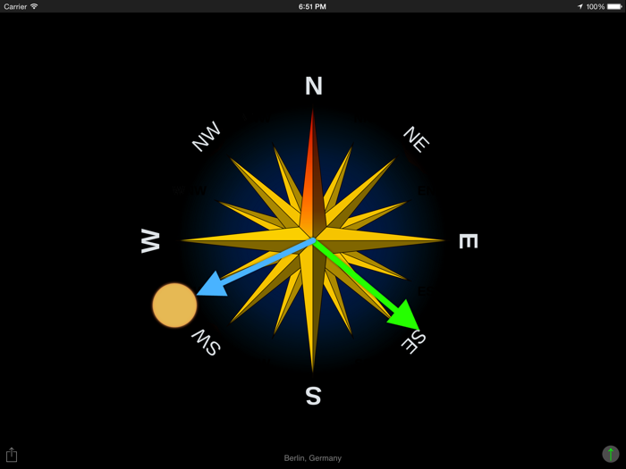 Sun Compass App