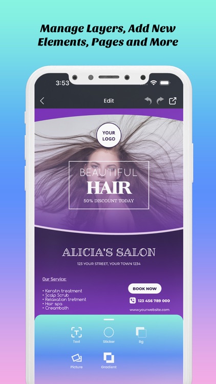 Poster Maker : Flyer Maker screenshot-3