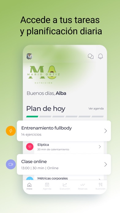Mario Ortiz Nutrición Screenshot