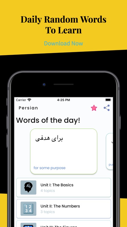 Learn Persian Language Easily screenshot-3