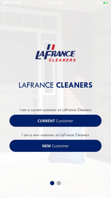 LaFrance Cleaners Screenshot