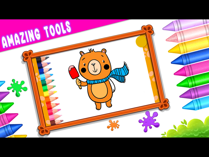 Kids Coloring Drawing Game