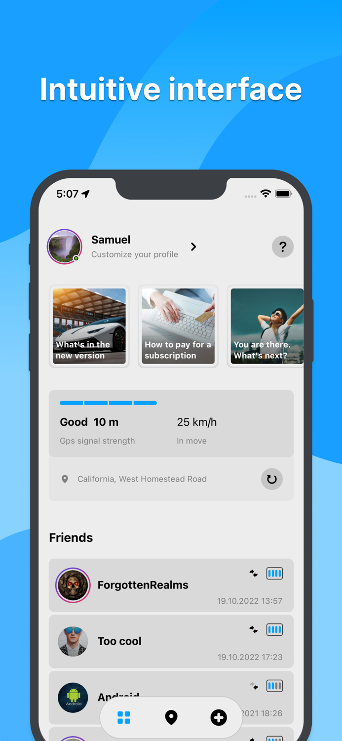 GPS locator and family tracker