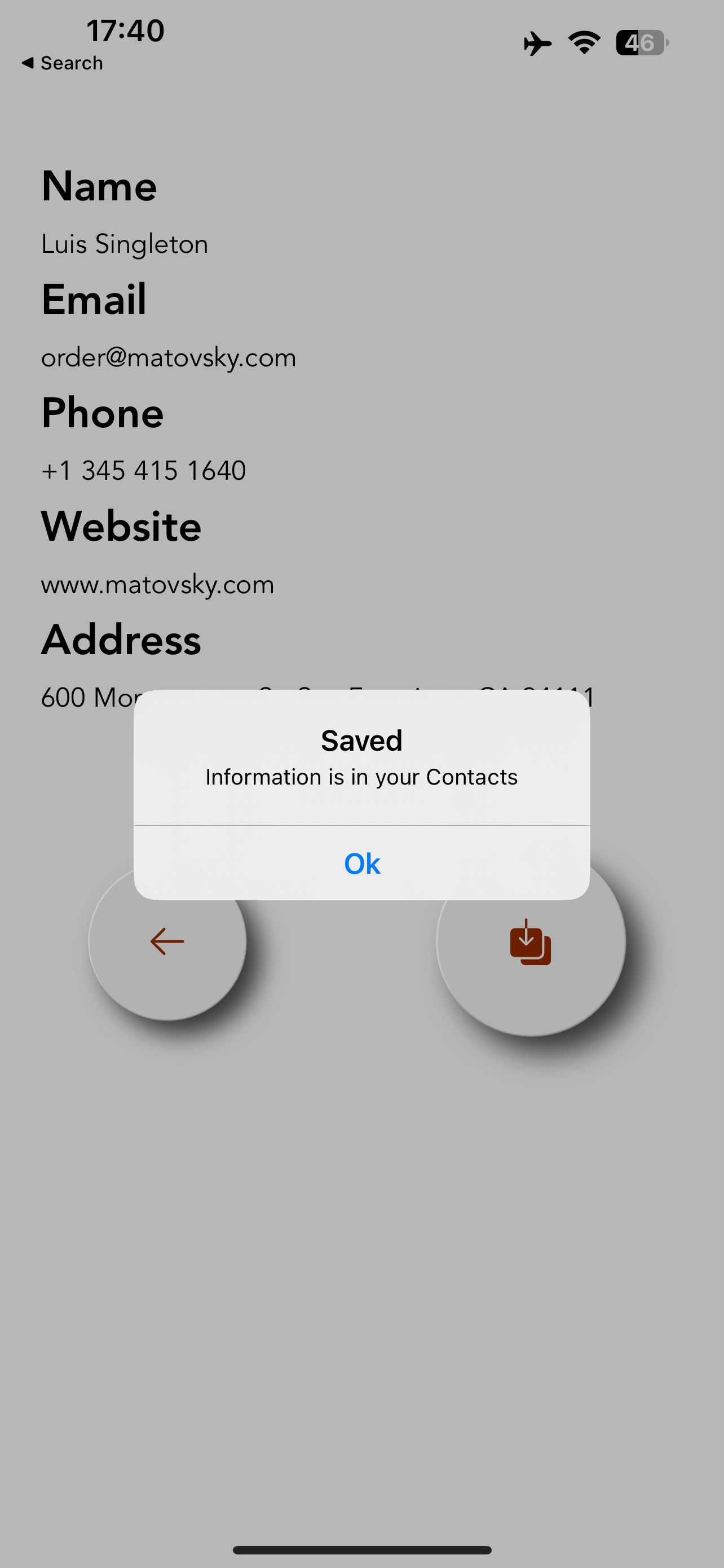 Quntact: Business Card Scanner screenshot 4