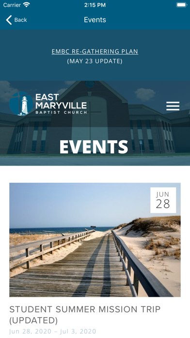 East Maryville Baptist Screenshot