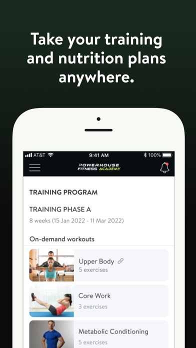 Powerhouse Fitness Academy Screenshot