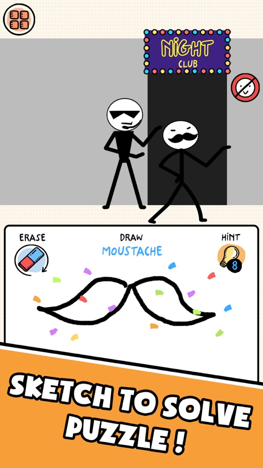 #2. Draw puzzle: sketch it (iOS) By: Mai Chan