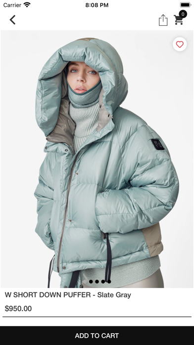 Holden Outerwear Screenshot