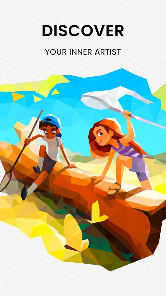 #1. Artbook: Poly by Number (iOS) 由: Queen Interactive Games