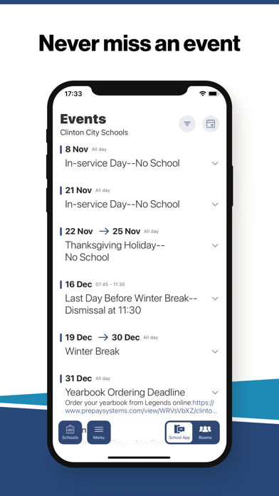 Clinton City Schools, TN Screenshot
