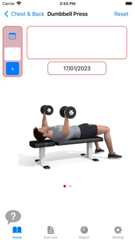 Game screenshot Dumbbell Home Workout Plan apk