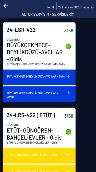 Altur Servisim Surucu Screenshot