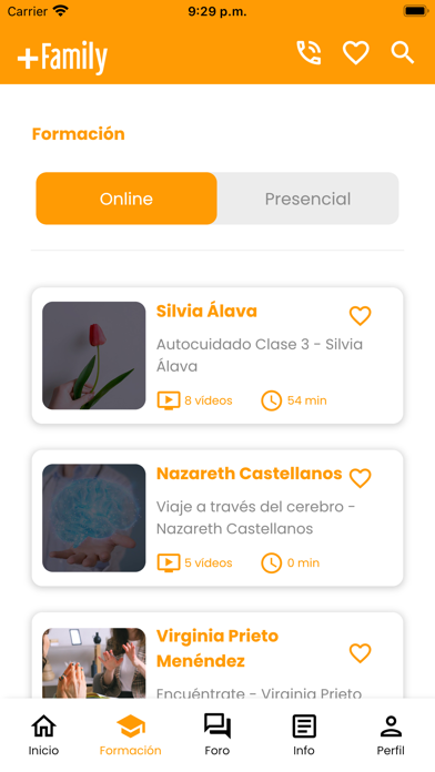 +Family: Apoyo para Familias Screenshot